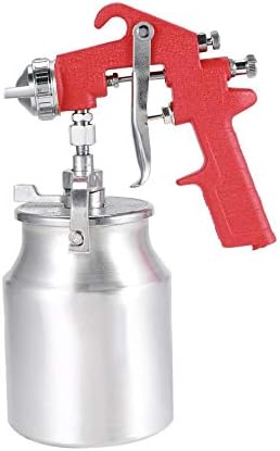 Kit de pistola de ar para tinta automática TOTMOX, Sprayer Primer 2,0 mm de tinta de tinta Primeiro Spray Filler 1000ml Pot Painter