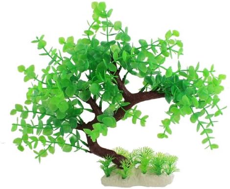 Jardin Plastic Tree Branch Plant for Aquarium, 9,4 polegadas, verde