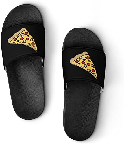 Sandálias de pizza house não deslizam chinelos de dedo do pé para massagem banho de chuveiro