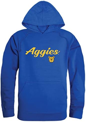 W República da Carolina do Norte A&T Universidade Estadual Aggies Scripts Fleece Hoodie Sweetshirts