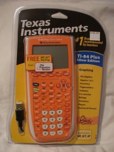 Texas Instruments Ti-84 Plus Silver Edition calculadora gráfica