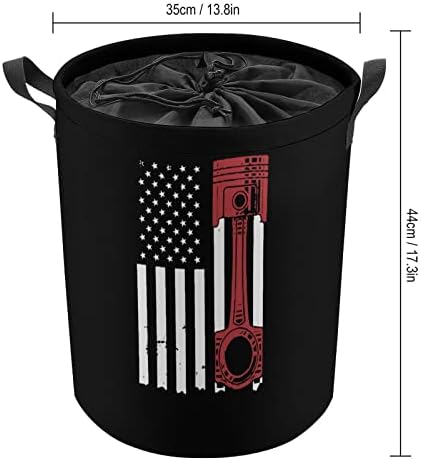 Entusiasta de carros American Fland Laundry Horty Treating Storage Storage Laundry Basket Large Toy Organizer Basket