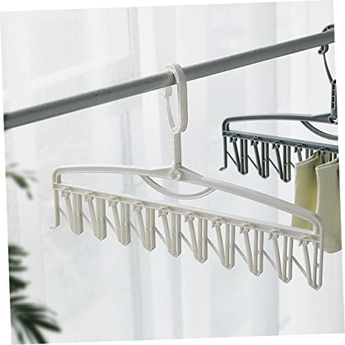 Cabilock 6 PCs ganchos de toalhas ao ar livre de roupas portáteis para cabide de roupas de roupas portáteis Roupa de lavanderia fraldas