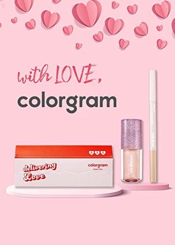 ColorGram Shade Reforming Brush Liner - 30% marrom + pacote de caixa doce