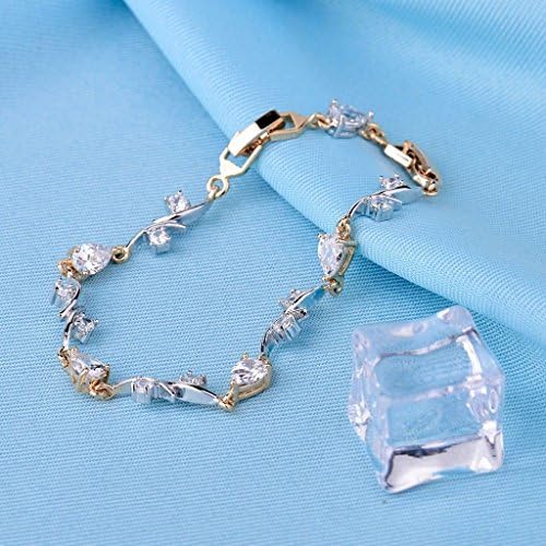 Wassana elegante em lágrima sapphire sapphire chitnold thefolled bracelete para jóias femininas
