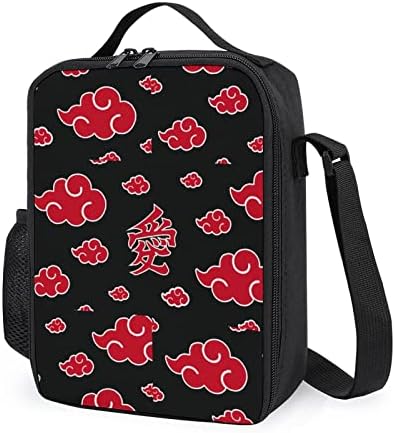 Love Narutocloud lancheira bolsa de jantar portátil Isolamento térmico Preservação a frio bolsa com alça de ombro