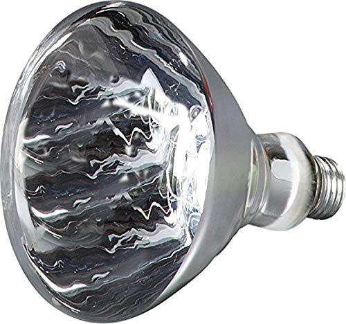 CFS HLRP602 250W Bulbo infravermelho transparente, 6 altura, 6 Largura, 6 Comprimento, alumínio, branco