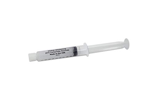 Global Whitening 3cc Avançado Gel de seringa não cirúrgico 35% Peróxido de carbamida para resultados de clareamento de dentes rápidos
