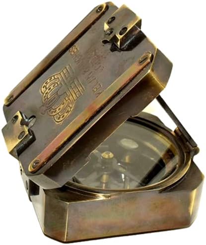 Crafts International Brunton Compass vintage Bronze Marine Function Navigation Gift Décor