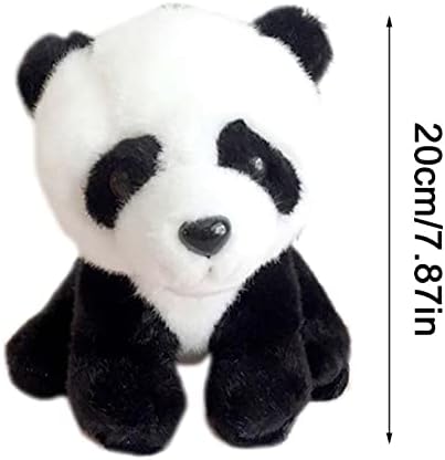 JrenBox Plush Toys Simulação fofa Tiger/Panda Doll Doll Animal de pelúcia macia sofá de brinquedo de brinqued