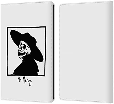 Caixa de cabeça projeta oficialmente licenciado Matt Bailey No Mercy Art Leather Book Carteira Capa compatível com Kindle Paperwhite 1/2 / 3