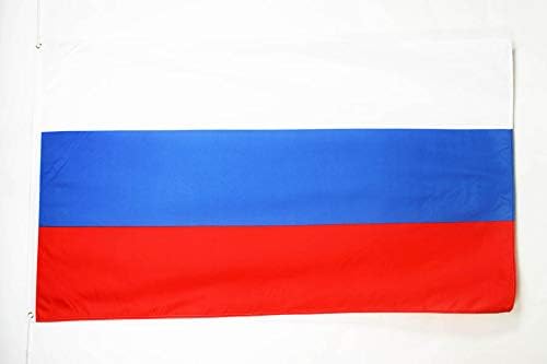 AZ Flag Rússia Flag 2 'x 3' - Bandeiras russas 60 x 90 cm - banner 2x3 ft