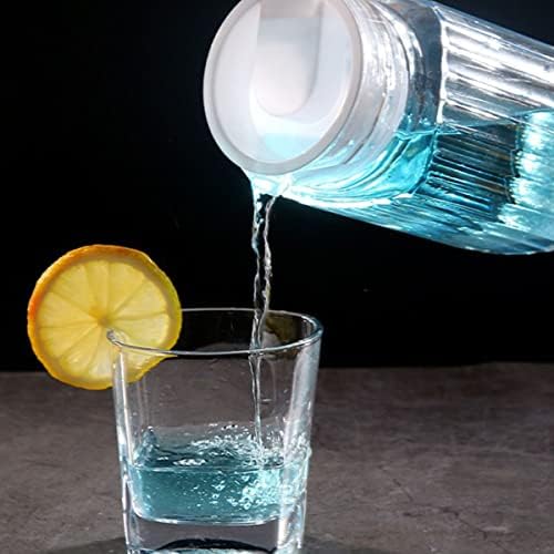Garrafas de água de vidro de upkoch garrafas de água de vidro garrafa de água de vidro jarra de vidro com água de vidro
