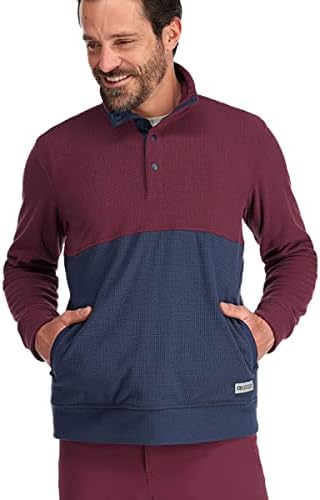 Pesquisa ao ar livre Mix de trilha masculina Pullover II