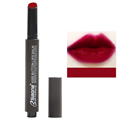 Koranor Lipstick Cup não push-on push-on borda batom de lábios à prova d'água maquiagem Matte Love que