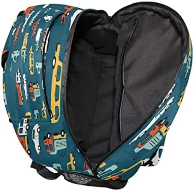 Backpack School Bookbag Bag Car Caminhão infantil para meninos adolescentes