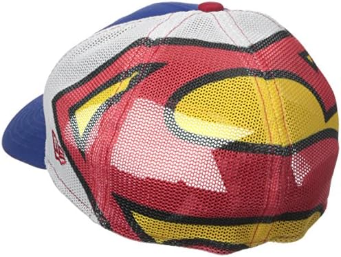 Logotipo masculino do New Cap Men embrulhou o Superman 39º tampa de ajuste