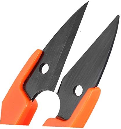 X-Dree 2pcs laranja Red Plastic Grip Linha de pesca cordão Cordador de barbante de costura Terceneira Firiro (2 unids