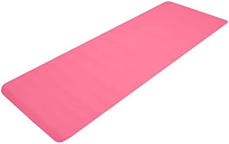 Na 6mm de espessura TPE não deslizamento de ioga tapete/ginástica rosa