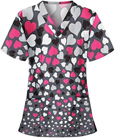 Usuma Day Working Uniform Uniformes Mulheres de Blusa da Blusa de Valentine Tops Blusa Feminina curta