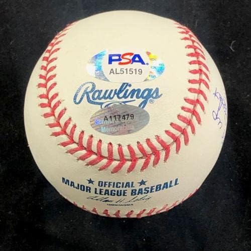 Jimmy Qualls assinado Baseball PSA/DNA Chicago Cubs autografado - Bolalls autografados
