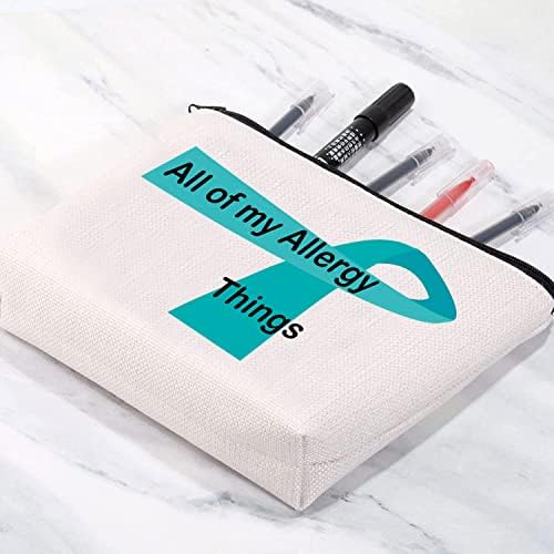 G2TUP Allergy Medicine Storage Bag Sacos de remédios engraçados para mulheres Todas as minhas alergias