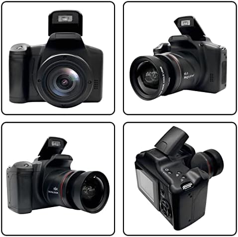 Câmeras digitais para fotografia e vídeo, câmera digital de 16mp HD 2,4 polegadas LCD Screen 16x Zoom digital 720p Câmera digital