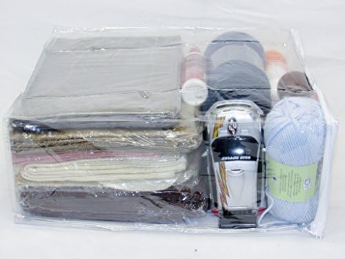 Oreh Homewares 5-Pack 15 ”x 18” x 7 ”Sacos de armazenamento de vinil com zíper para suéteres, cobertores, lances, travesseiros, desistir