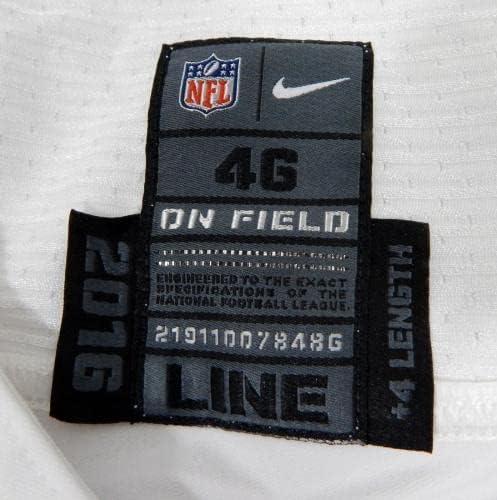 San Francisco 49ers Anthony Davis 76 Jogo emitido White Jersey 46 DP34769 - Jerseys de Jerseys usados ​​na NFL não assinada