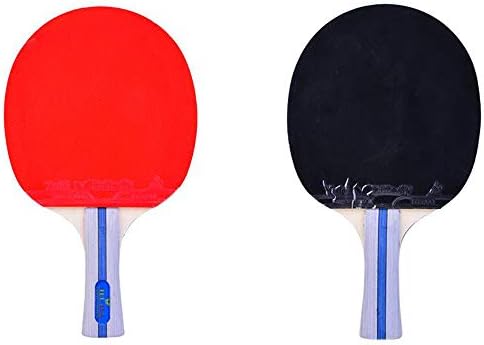 SSHHI Professional Ping Pong Patdle, 5 camadas de madeira, paddle de tênis de mesa, adequado para jogadores seniores, moda/como mostrado/alça