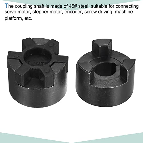 Meccanixity eixo de acoplamento flexível de 15 mm a 18 mm 54 mm x 44,5 mm junta do acoplador