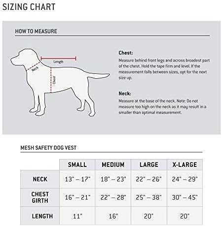 Carhartt Mesh Safety Dog Vest Hunter Orange/Carhartt Brown
