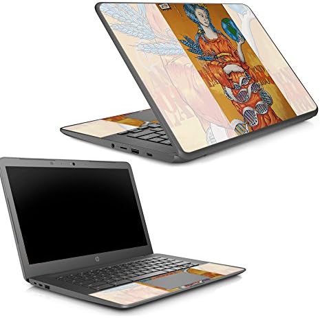 Mightyskins Skin Compatível com HP Chromebook 14 G5 - Mãe Terra | Tampa protetora, durável e exclusiva do encomendamento