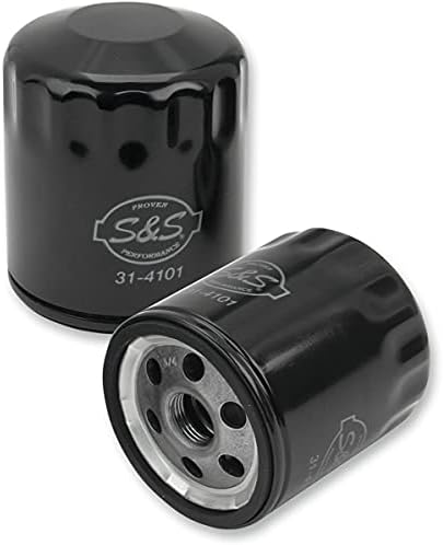 Ciclo de S&S 31-4103a filtro de óleo - preto