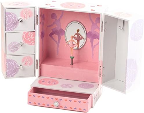 A caixa de caixa de música de São Francisco Ballerina Ultra Fancy Box