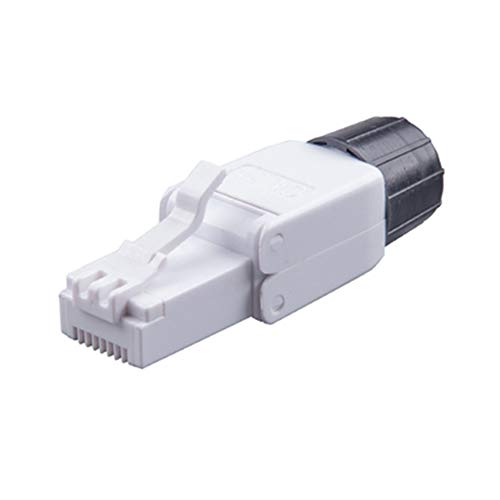 Plug & conectores Lysee - Cat6a Cat6 Cat5E Conector RJ45 CONECOR UTP Ethernet 8P8C Conexão gratuita de ferramenta de plugue