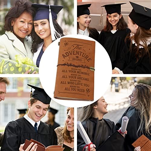 Gretos de graduação inspirada no SteadStyle - Jornal de formatura parabéns por graduar notebook de couro, notebook de 140