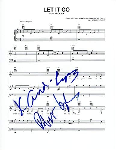 Robert Lopez, Kristen Anderson -Lopez assinou a partitura Let It Go