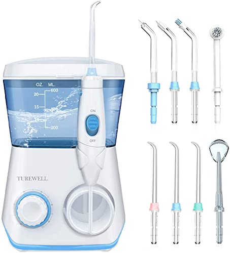 Limpador de dentes sem fio com fio de água - 4 modos Irrigador oral dental recarregável USB para casa e viagens, FLOSSOR DE ÁGUA PORTÁVEL DE IPX7 IPX7