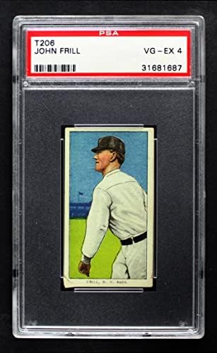 1909 T206 John Frill New York Yankees PSA PSA 4.00 Yankees
