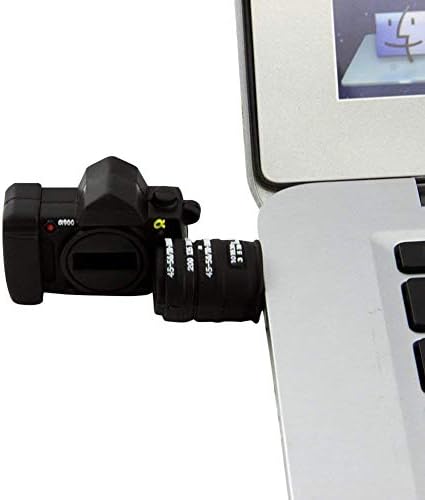 Aneew 16 GB Black Pendrive Câmera 3D Forma USB Drive Flash Drive Memory Stick Stick