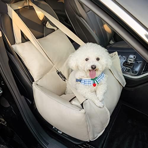 Seate ao carro de cachorro Yokee, cabine de carro de viagem para cão de booster para bancos da frente e bancos traseiros