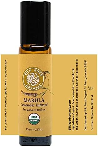 Óleo de Marula Orgânica, Pure Certified USDA Virgin Virgin, prensado a frio e óleo de luxo não refinado para rosto,