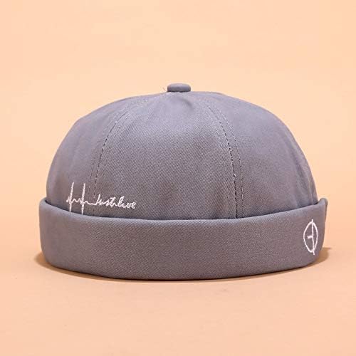 Mechanic Skull Caps Bimless Solid Color Hat Athletics Roupas Acessórios unissex homens Mulheres Capacete Casual Docker