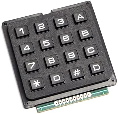 Canaduino 4x4 Matrix Keypad para Arduino etc. - Tactila Taxta - Plástico