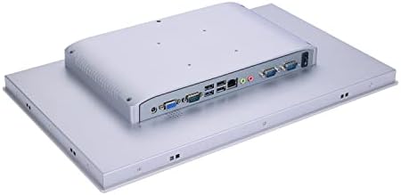 HUNSN 19 polegadas TFT LED PAEL Industrial PC, tela de toque resistiva de 5 fios de alta temperatura, Intel J1900, Windows 11 Pro ou Linux Ubuntu, PW29b, VGA, 4 X USB, LAN, 3 x com, 8g RAM, 128G SSD