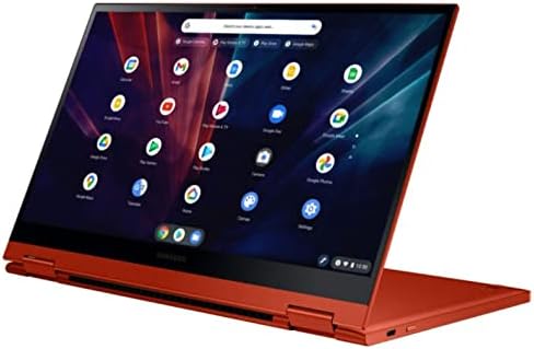 Samsung Galaxy Chromebook 2 XE530QDA -KA1US 13,3 Crega de toque 2 em 1 Chromebook - Full HD - 1920 x 1080 - Intel Core i3 i3-10110U 2,10 GHz - 8 GB RAM - Fiesta Red