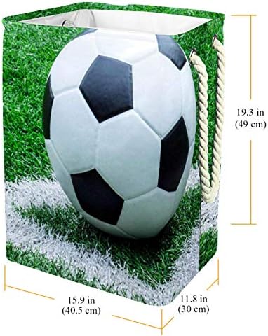 Caskets de lavanderia do exercício de futebol Deyya cestam altas dicas dobráveis ​​para crianças adultas meninos adolescentes