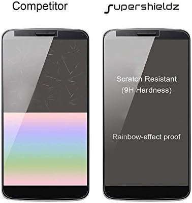 SuperShieldz projetado para Samsung Galaxy S10E Protetor de tela de vidro temperado, anti -ratinho, bolhas sem bolhas