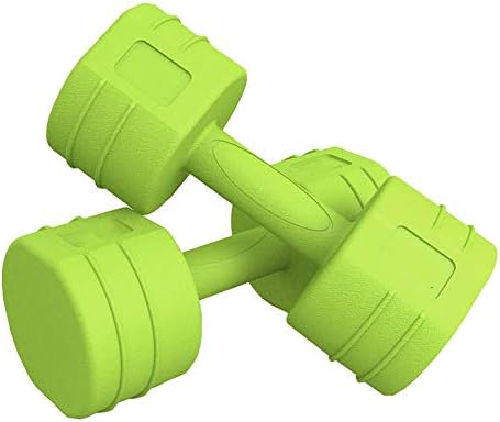 Par de peso de halteres de vinil 2dumbbells, barra multifecificada multifuncional, equipamento de exercício de fitness de treino muscular do braço para o escritório de exercícios para academia em casa